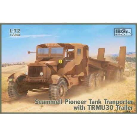 Ibg Models Ibg Scammell Pioneer Tank Transporter With Trmu