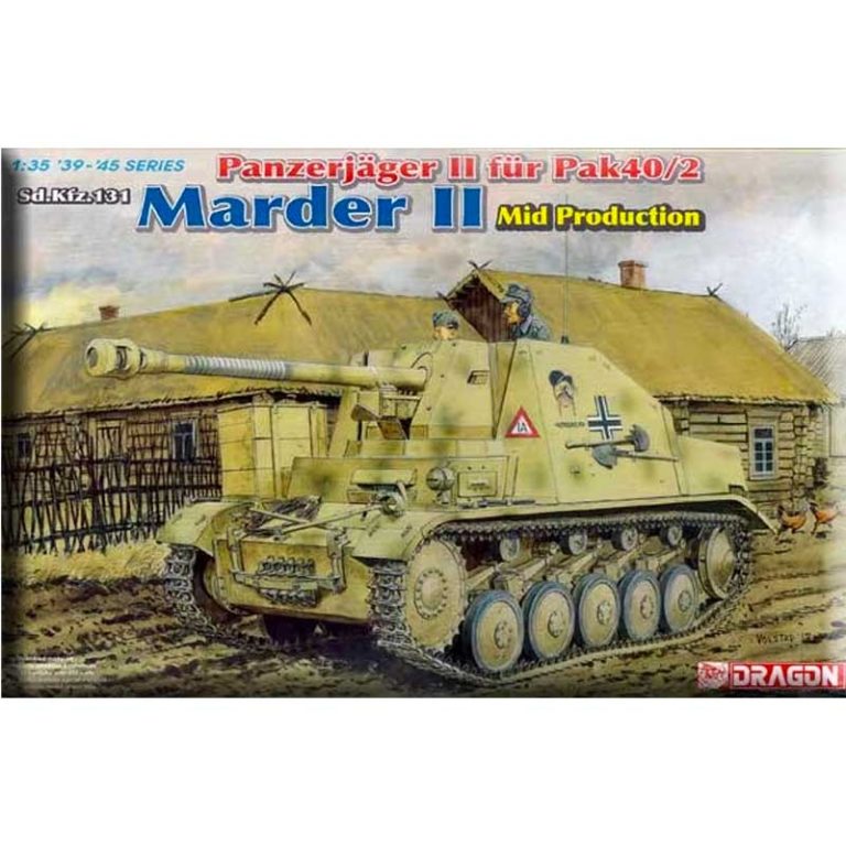 Dragon 6423 1/35 Sd.Kfz.131 Panzerjager II fur PaK 40/2 Marder II 6423