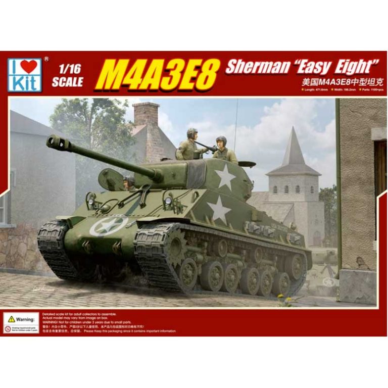 I Love Kit LK61615 1/16 M4A3E8 Sherman Easy Eight