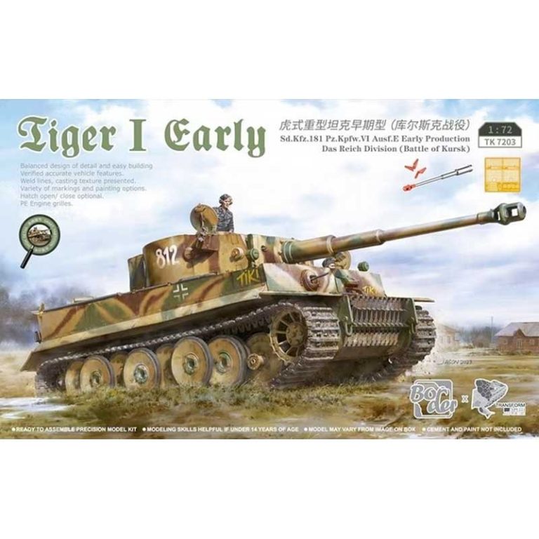 Border Model TK-7203 1/72 Tiger I