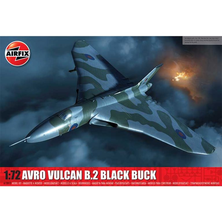 Our 1/72 Avro Vulcan B.2 BLACK BUCK A12013 Airfix | Scale Model Shop