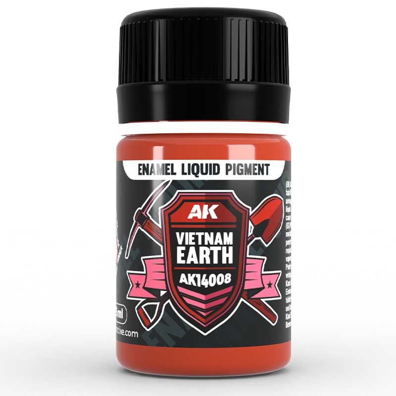 AK Interactive AK14008 35ml Vietnam Earth - Liquid Pigment