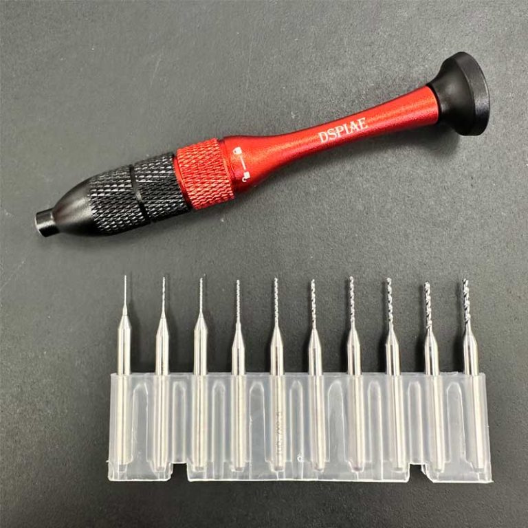 Our Precision Aluminum Alloy Hand Drill Set AT SHD DSPIAE Scale Model Shop