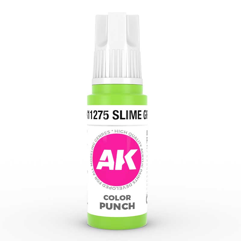 AK Interactive AK11275 17ml Slime Green Color Punch