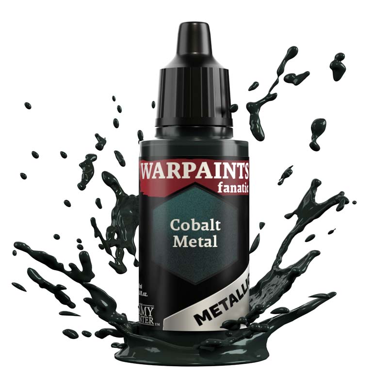 The Army Painter WP3194P Warpaints Fanatic Metallic: Cobalt Metal