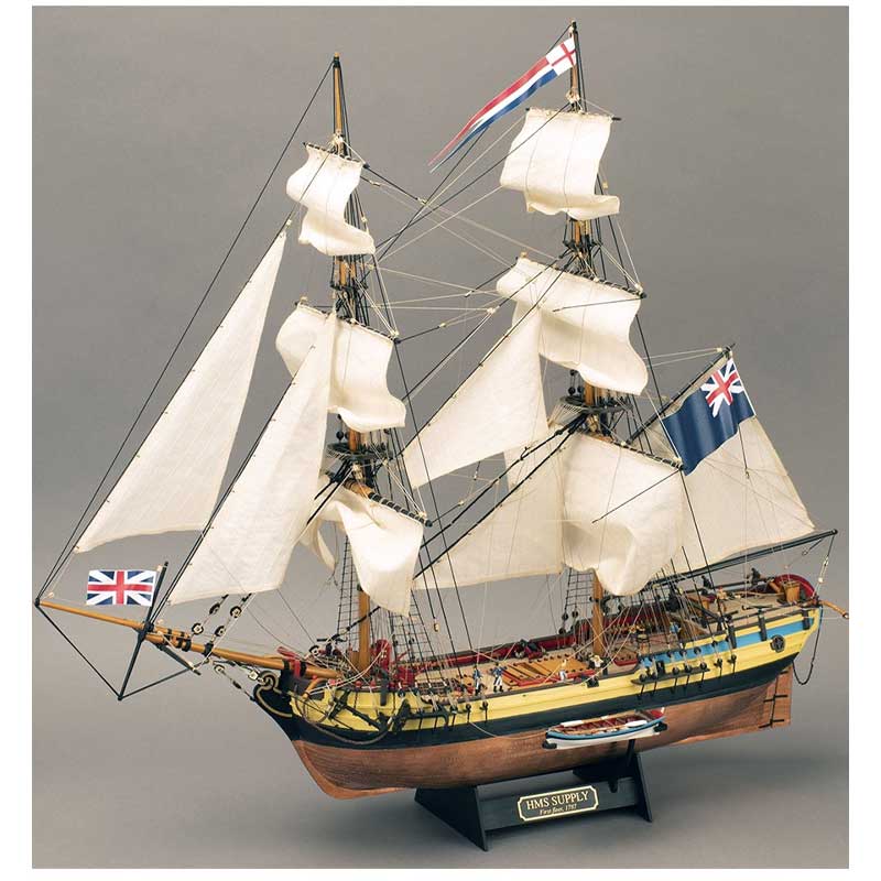 1/50 HMS Supply First Fleet + Figurines Artesania Latina 22420