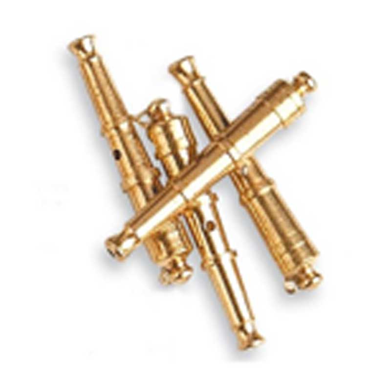 Cannons With Brass 30mm (4u) Artesania Latina AL8638