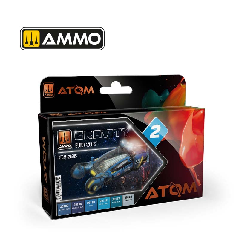 Ammo ATOM-20805 ATOM Gravity Set 2 -Blue