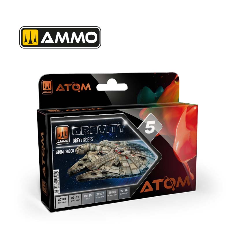 Ammo ATOM-20808 ATOM Gravity Set 5 - Grey