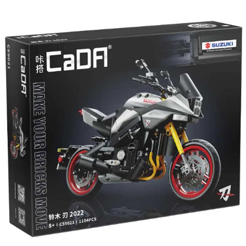 CaDA Bricks C59021W SUZUKI Katana Motorcycle - 1104 pcs