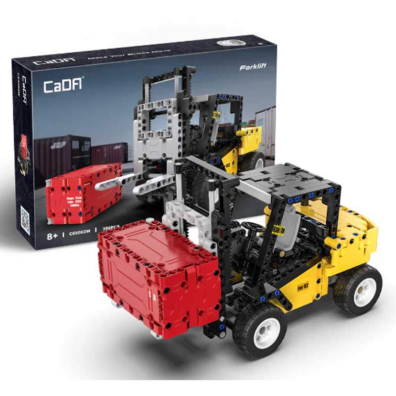 CaDA Bricks C65002W Forklift - 388 pcs