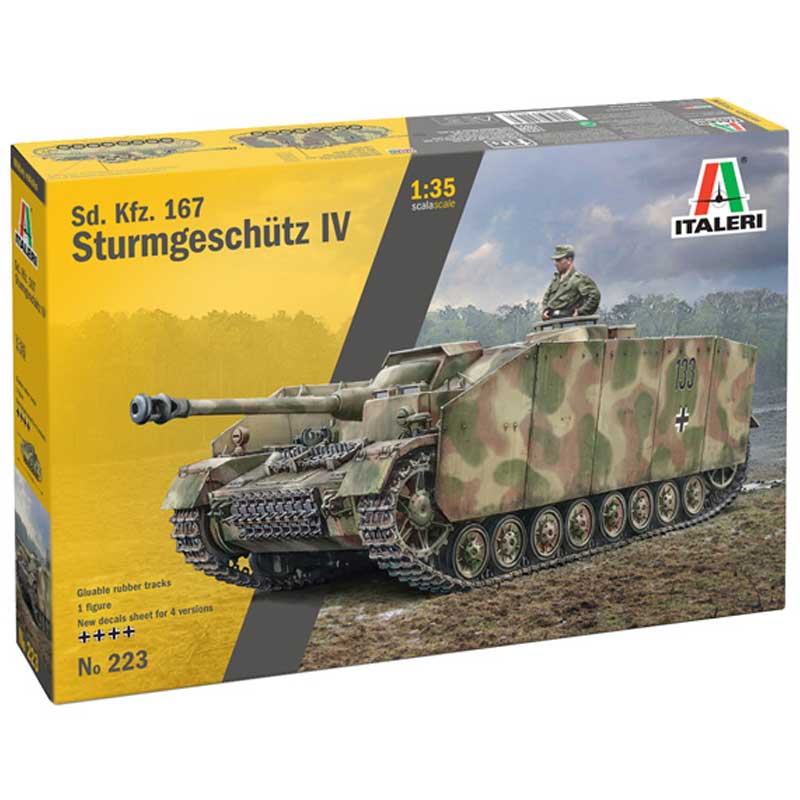 1/35 Sd.Kfz. 167 Sturmgeschutz IV RR Italeri 223