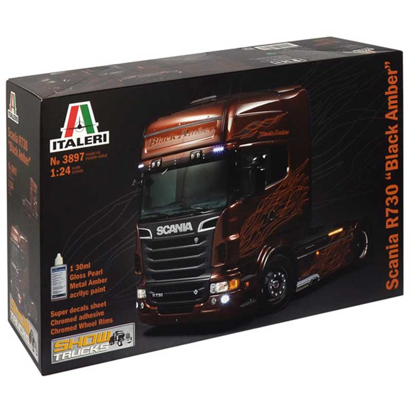 1/24 Scania R Black Amber Italeri 3897