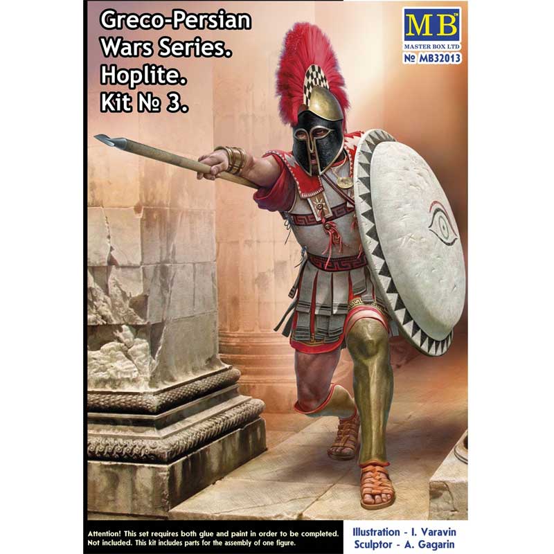 1/32 Greco-Persian Wars Series Hoplite. Kit #3 Masterbox MB32013
