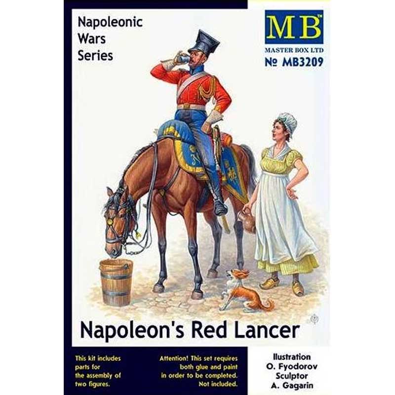 1/32 Napoleon's Red Lancer Masterbox MB3209