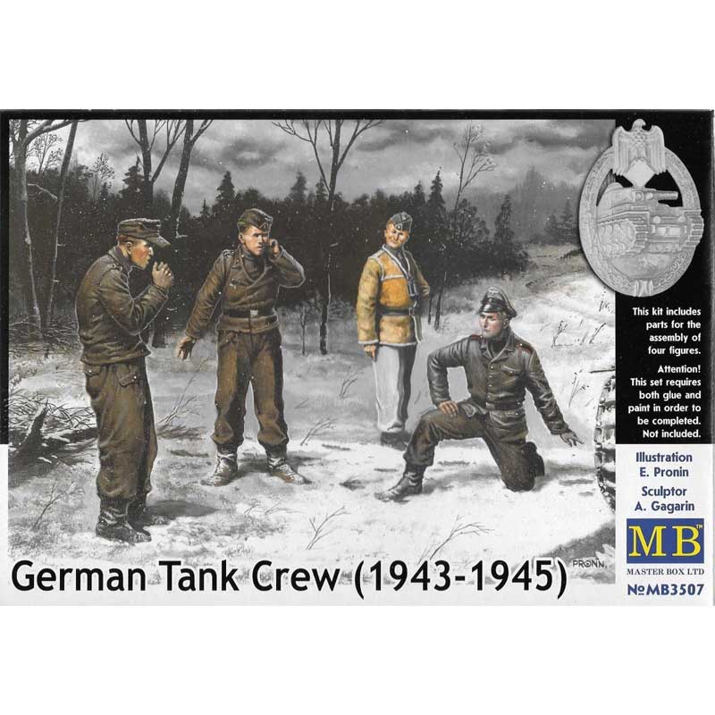 1/35 German Tank Crew (1943-1945) Masterbox MB3507