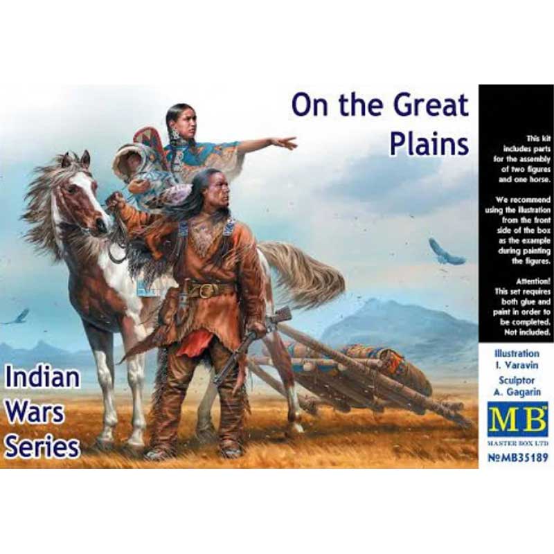 1/35 On the Great Plains Indian Wars Series Masterbox MB35189