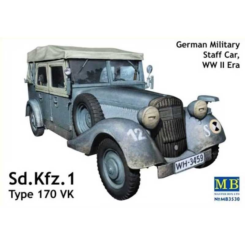 1/35 Kfz. 1 Type 170VK Military Staff Car Masterbox MB3530