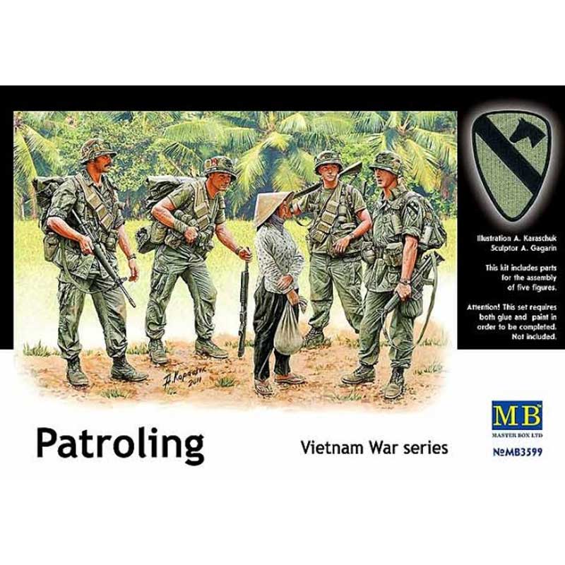 1/35 Patroling Vietnam War series Masterbox MB3599