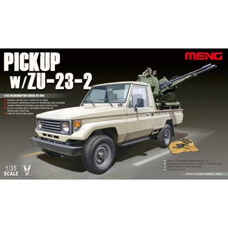 1/35 Pickup w. ZU-23-2 Meng Model VS-004