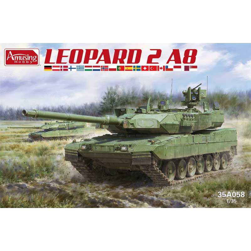 1/35 Leopard 2A8 Amusing Hobby 35A058