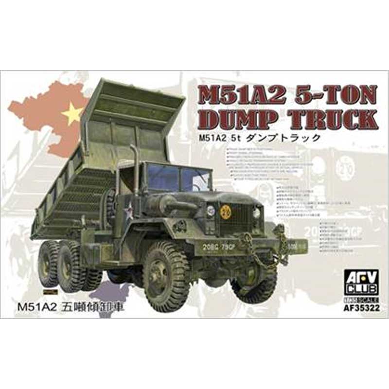 1/35 US Army M51A2 5-ton Dump Truck AFV Club AF35322