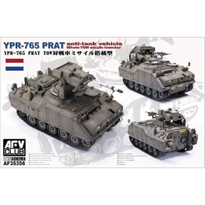 1/35 Dutch Army YPR-765 PRAT (Pantser Rups Anti-Tank) AFV Club AF35356