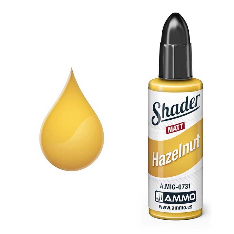 10ml MATT SHADER Hazelnut Ammo A.MIG-0731