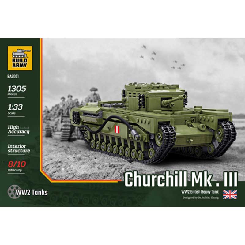 Churchill Tank Build Army B2001