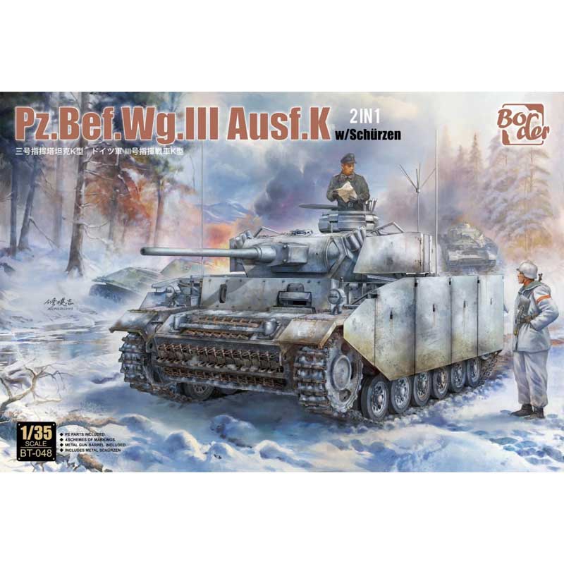 1/35 Pz Bef Wg III Ausf K Trumpeter BT-048