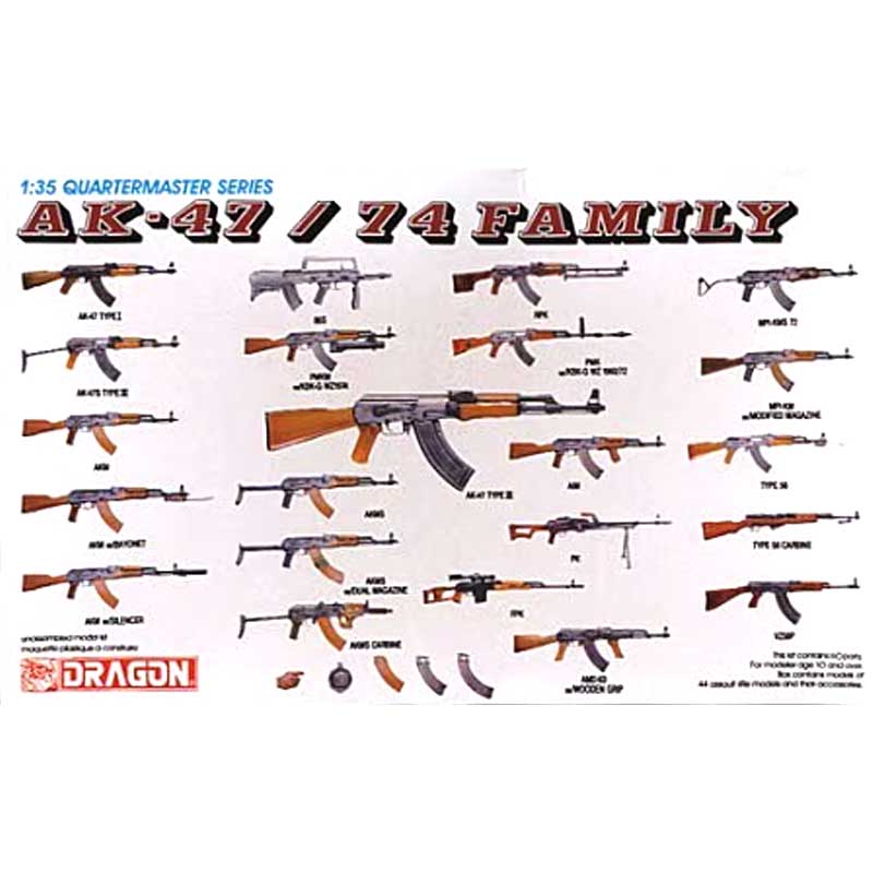 1/35 AK-47 /74 Family Part 1 Dragon 3802