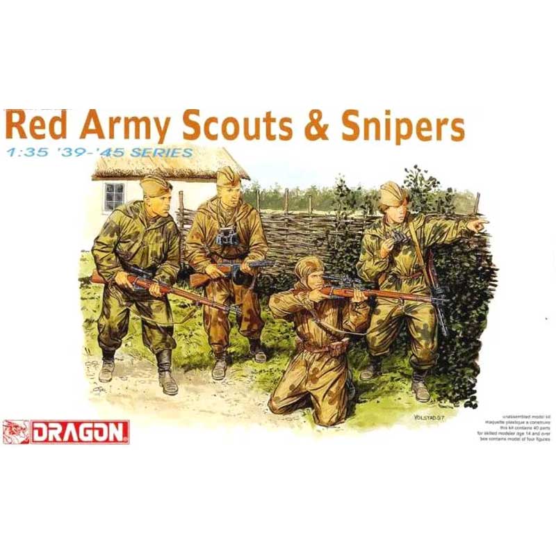 1/35 Red Army Scouts & Snipers Dragon 6068
