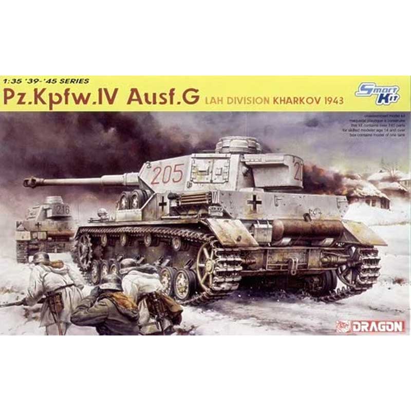 1/35 Pz.Kpfw.IV Ausf G LAH Division Kharkov 1943 Dragon 6363