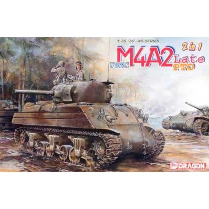 1/35 US Marines M4A2(W) PTO Dragon 6462