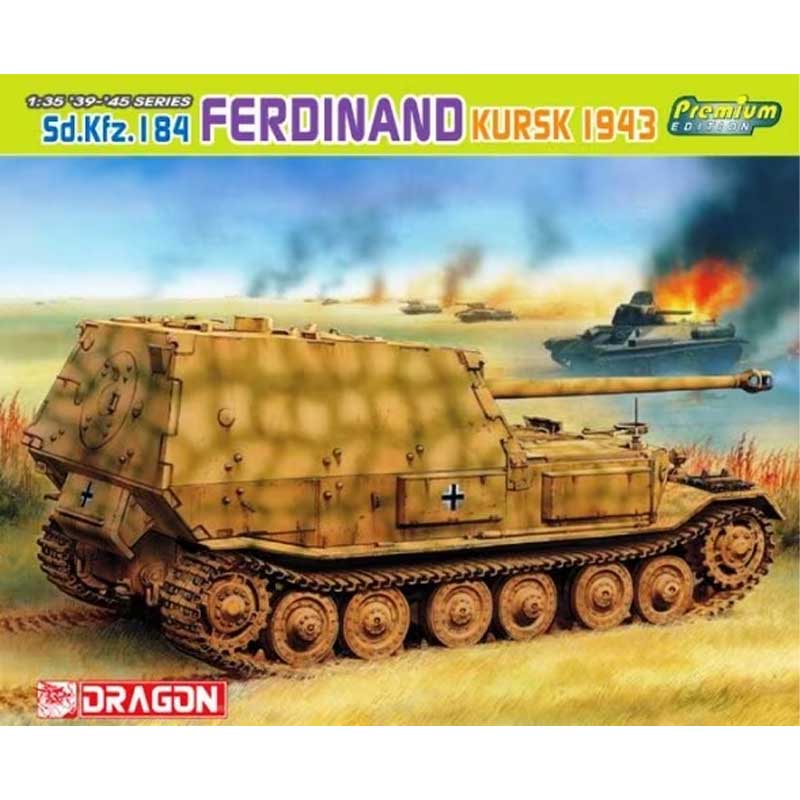1/35 SD KFZ 184 Ferdinand Kursk Dragon 6495