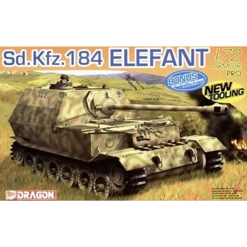 1/72 Armor Pro Sdkfz 184 Elephant Dragon 7253