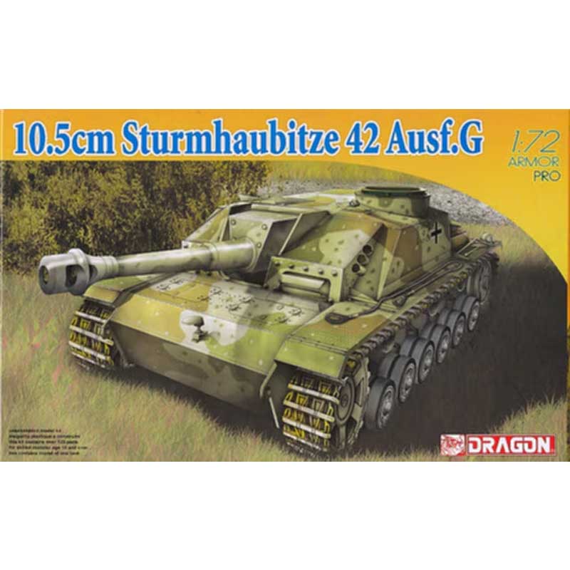 1/72 10.5cm Sturmhaubitze Ausf.G Dragon 7284