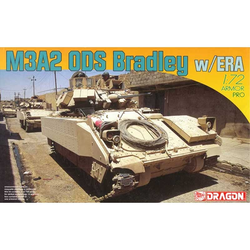 1/72 M3A2 Ods Bradley W/Era Dragon 7416