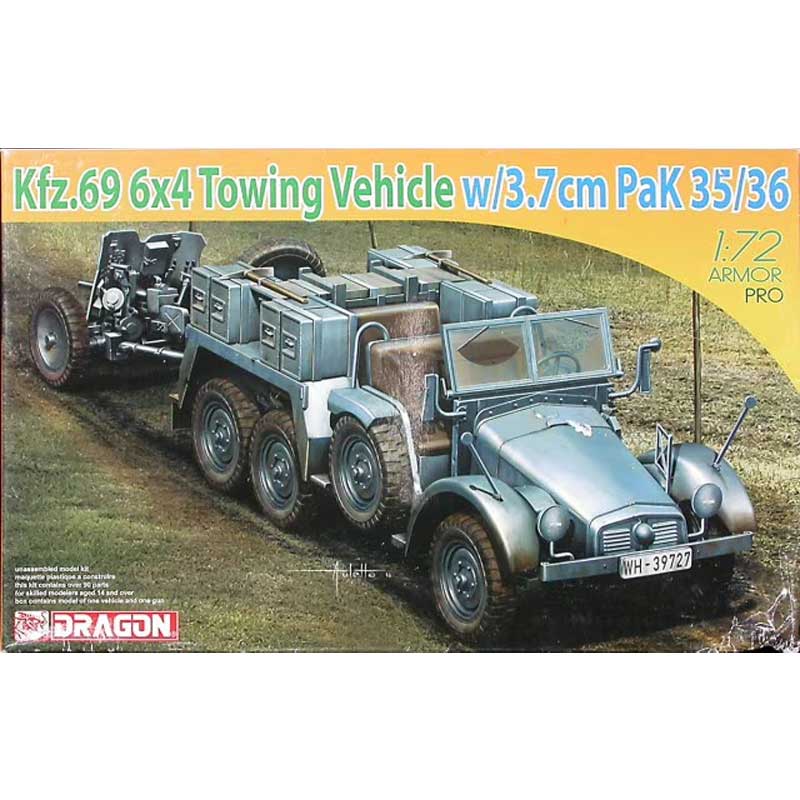 1/72 KFZ.69 6X4 Truck & 3.7cm PAK Dragon 7419