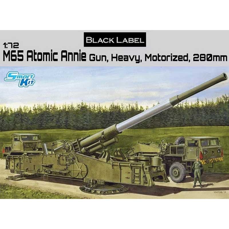 1/72 M65 Atomic Annie Gun Dragon 7484