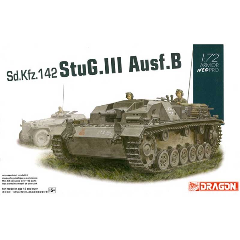 1/72 Stug Iii Ausf B W/Neo Track Dragon 7636