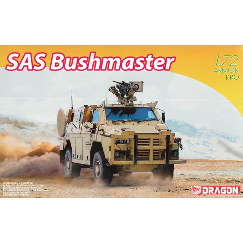 1/72 Sas Bushmaster Pmv Dragon 7701