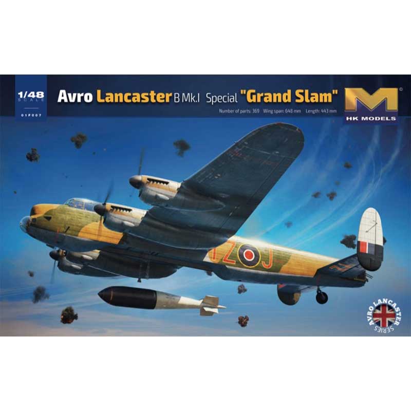 1/48 Avro Lancaster B Mk I Special 'Grand Slam' HK Models HK01F007