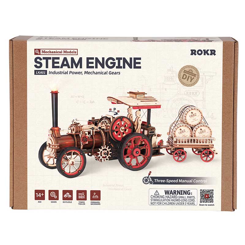 Steam engine Robotime LKA01