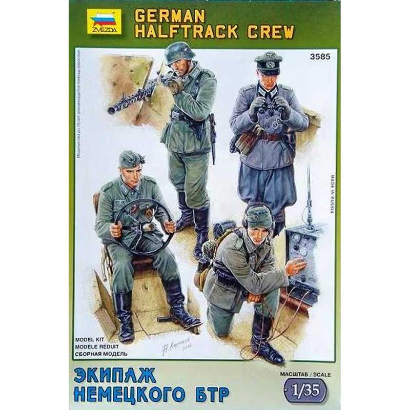 1/35 German Halftrack Crew Zvezda 3585