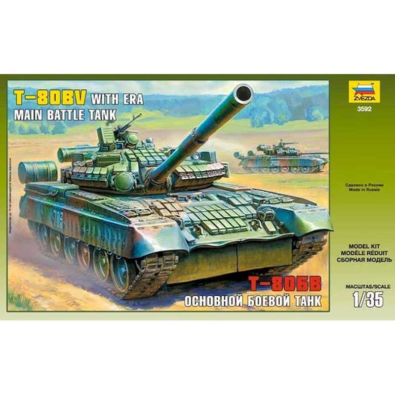 1/35 Main Battle Tank T-80BV Zvezda 3592