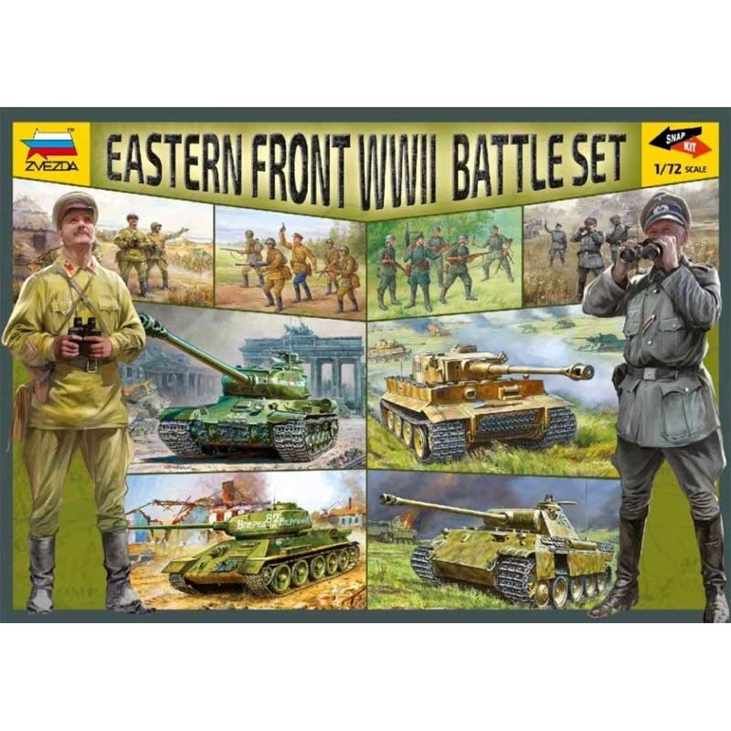 1/72 Battle Set: Eastern Front Wwii Zvezda 5203