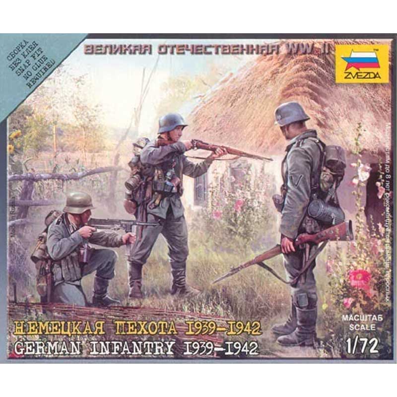 1/72 German Infantry East Front1941 Zvezda 6105