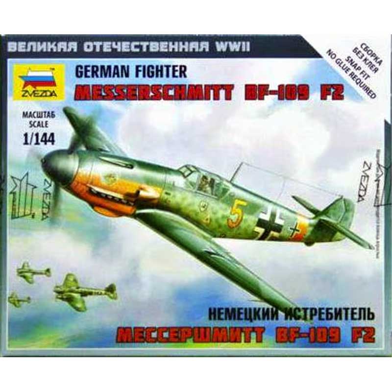 1/144 Messerschmitt Bf 109 F-2 Zvezda 6116