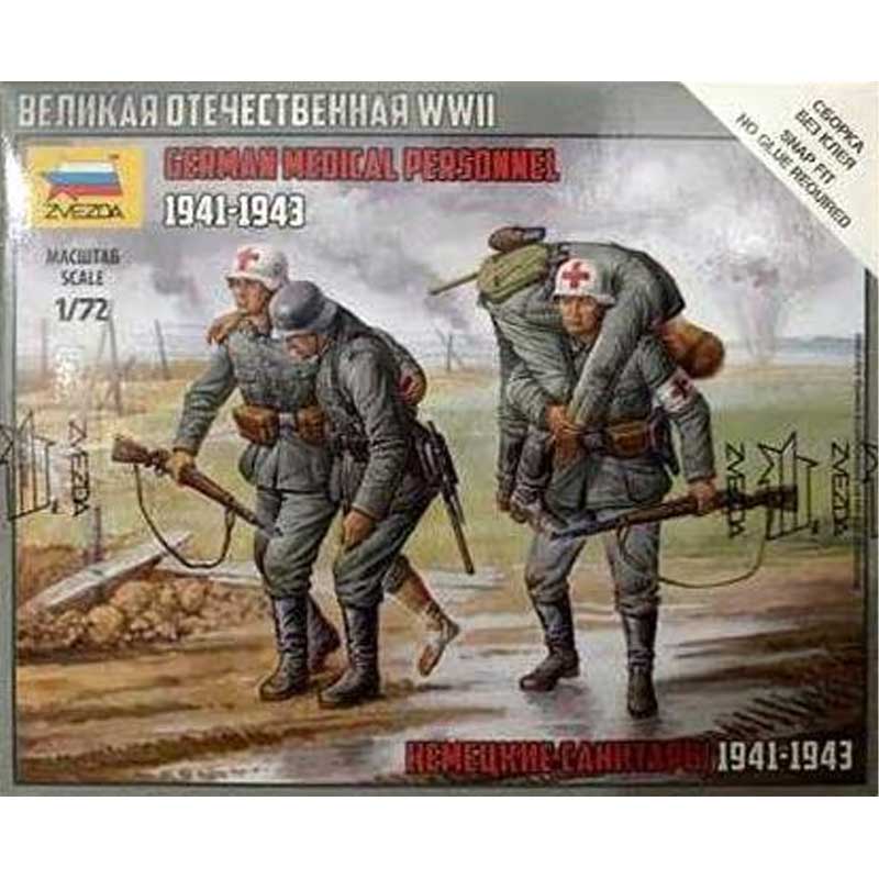 1/72 German Medical Personnel 1941 Zvezda 6143